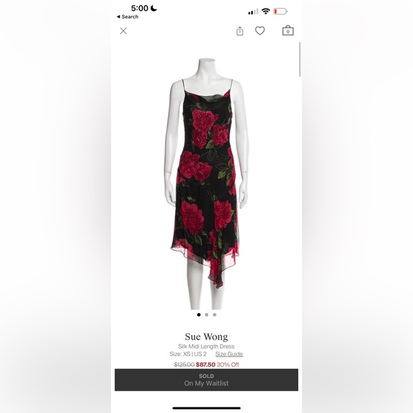 ISO Sue Wong Dress